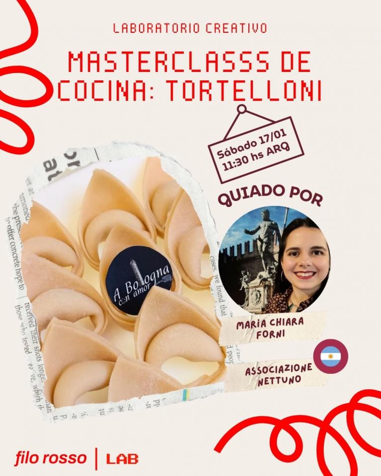 Poster Masterclass de Tortelloni