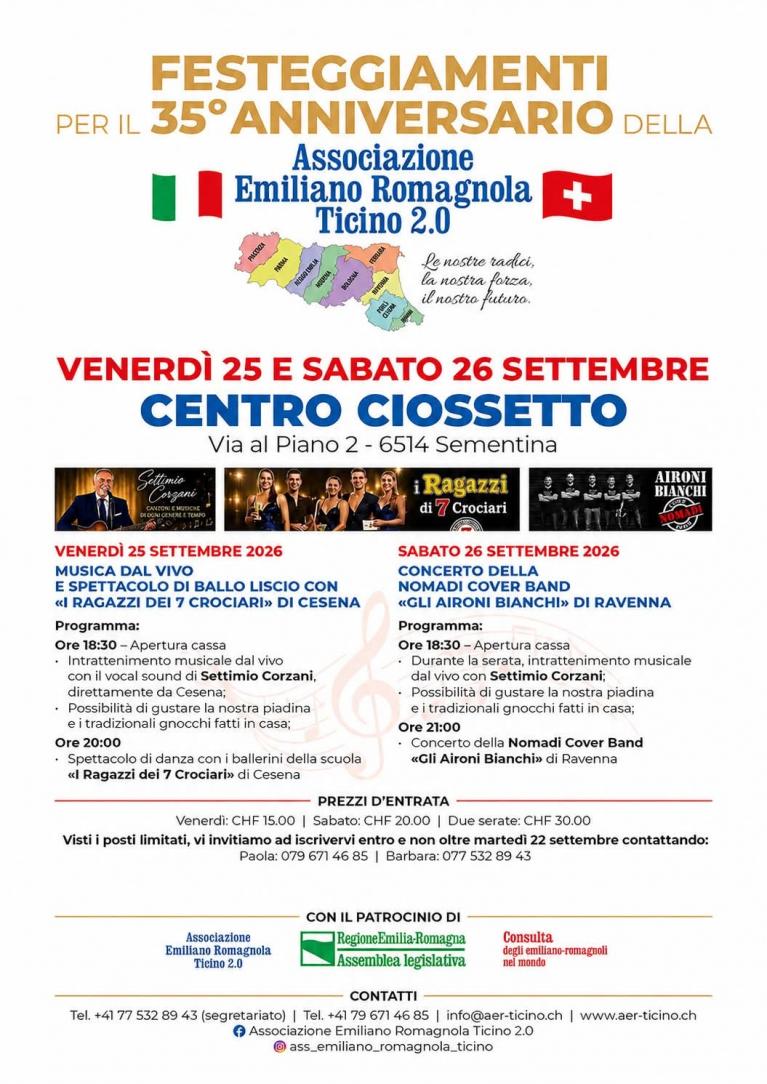 Ticino 35 anni Ticino 35 anni